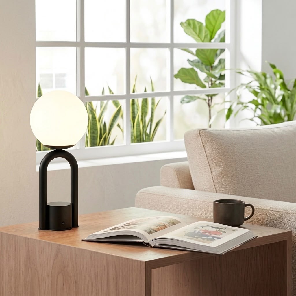 LUNA ORB TABLE LAMP
